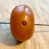 Large German Resin Amber Bead