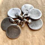 6  Antique Silver Charms, India