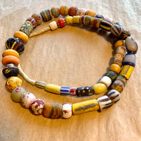 Mixed Strand of Antique African Trade Beads