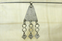Vintage 1950s Silver Chandelier Dangle from Afghanistan