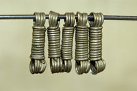 Set of Vintage 1950s silver link parts from Afghanistan