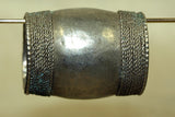 Large Silver Bead from Afghanistan