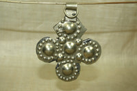 Domed German Silver Cross from Afghanistan