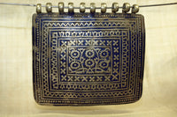 Large Afghan Silver with Enamel Work Pendant