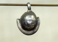 Small Antique Silver Bell with Fringe from Afghanistan