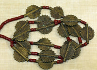 Strand of Classic Baule Brass Beads