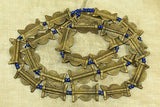 Small Flat Traditional Shape Lost Wax Brass Beads