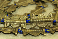 Small Flat Traditional Shape Lost Wax Brass Beads