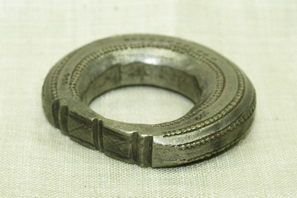 Heavy Vintage Berber Silver Pendant/Ring