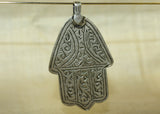Vintage Silver Hand of Fatima Pendant