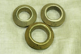Set of 3 Brass Rings with Eyes from Ethiopia