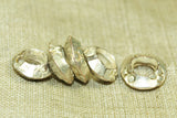 Set of 6 Tiny Traditional Hair Rings from Ethiopia