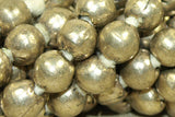 8mm Silver Color Round Beads from Ethiopia
