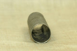 Antique Cylindrical Silver Hair Bead, Ethiopia