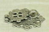 Old Silver Coptic Cross with Hinge