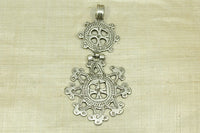 Old Silver Coptic Cross with Hinge