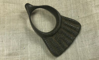 Very Cool Ethiopian Bronze or Brass Pendant