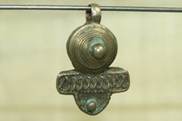 Round Silver Telsum with Bar from Ethiopia