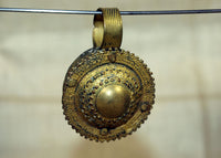 Rare Brass Pendant from Ethiopia