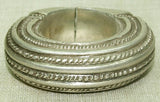 Large, Heavy Antique Silver Fulani Ring