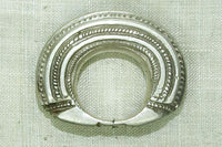 Large, Heavy Antique Silver Fulani Ring