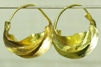 Fulani Brass Earrings, Tiny