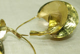 Traditional Large Fulani Brass Earrings
