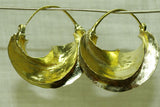 Fulani Brass Earrings, Small