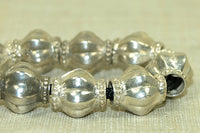 Strand of Vintage Fluted Beads from India