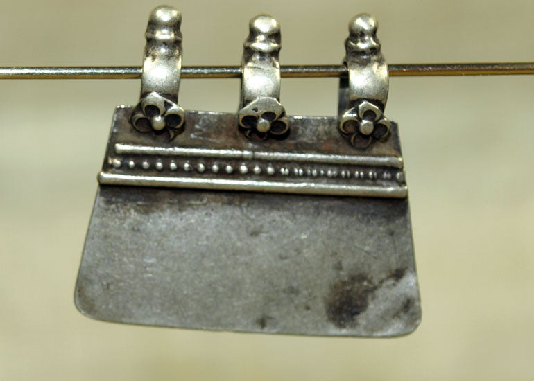 Old Silver Pendant from India