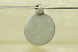 Antique Silver Disc Dangles from India