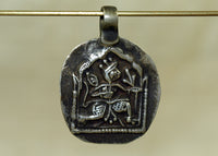 Monkey God Lord Hanuman Amulet from India