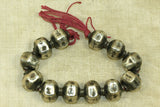 Large Silver Beads From India