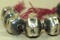 Large Silver Beads From India