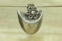 Heavy Vintage Silver Pendant from India