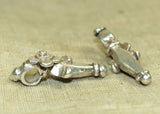 Antique Silver Drops from India