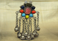 Vintage 60s Silver Pendant from India