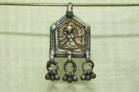 Goddess Amulet with Dangles from India