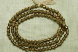Brass Bicone beads from India