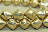 Large 14mm Brass Bicones from India