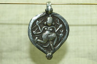 Antique Dancing Shiva Pendant from India
