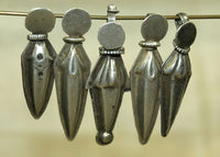 Set of Silver Pepper/Dagger Drops from India