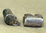Small Silver Capsule Pendant from India