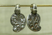 Vintage Silver Paisley Pendant, India