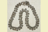 Old Coin Silver Anklet from India