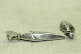 Old Coin Silver Dagger Dangle, India