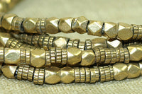 Tiny Brass Mixed Shape Beads from India/Nepal