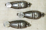 Old Coin Silver "Torpedo" Dangle, India