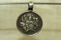 New Silver Hindu Goddess Durga pendant
