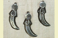 Old Silver Dagger Dangle, India